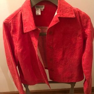 Coldwater creek long sleeve women’s top pink size PL